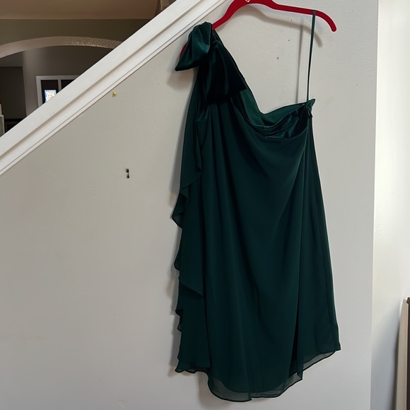 LAUREN RALPH LAUREN Chiffon One-Shoulder Dress - Picture 8 of 15